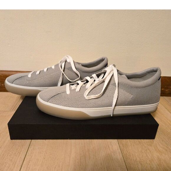 Rothy's "The Lace Up" Sneaker in Gray In Perfect Preowned Condition - Picture 4 of 10